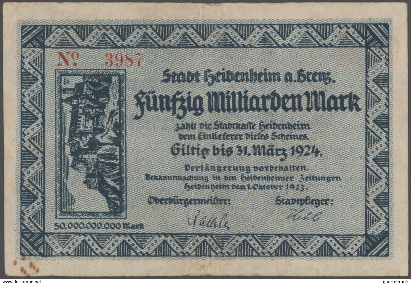 Deutschland - Notgeld - Württemberg: Sammlung mit über 700 verschiedenen Scheinen von Aalen bis Zuff