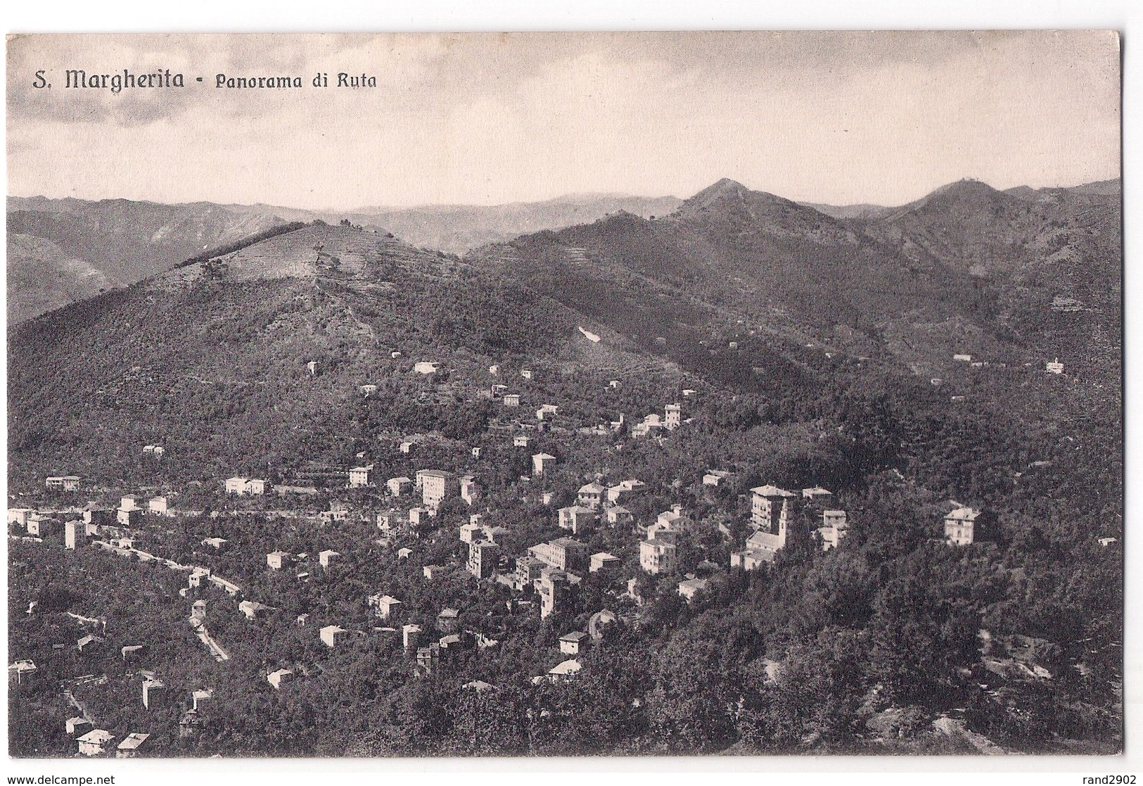 S.Margherita Ligure - Panorama Di Ruta /P520/ - Genova