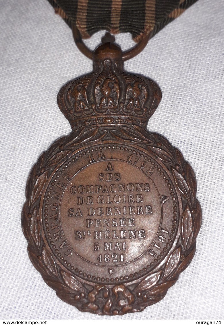 Medaille Sainte- Hélène . Napoléon - 1914-18