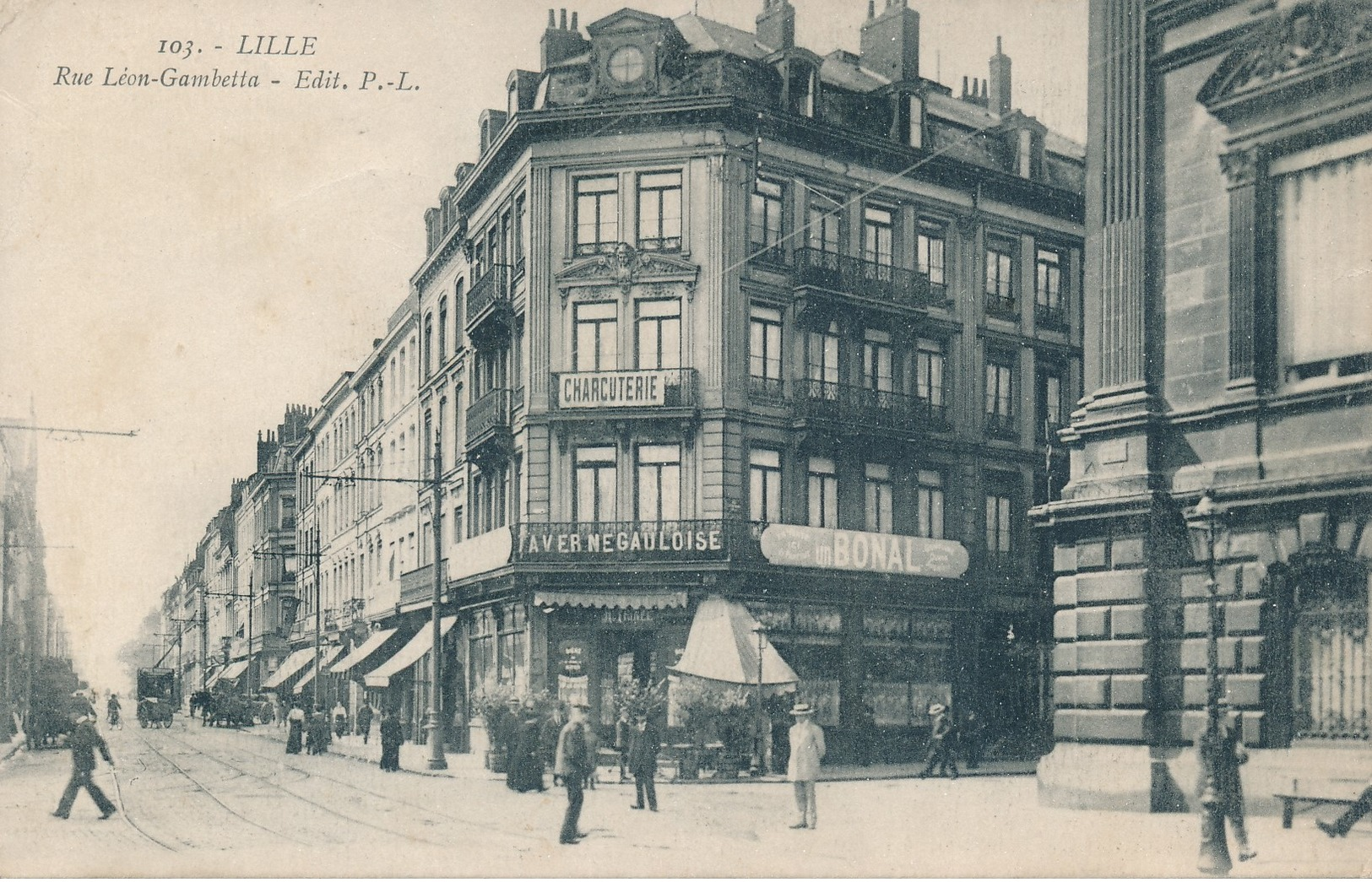 Lille PL 103  Rue Gambetta  Peu Commun TBE - Lille