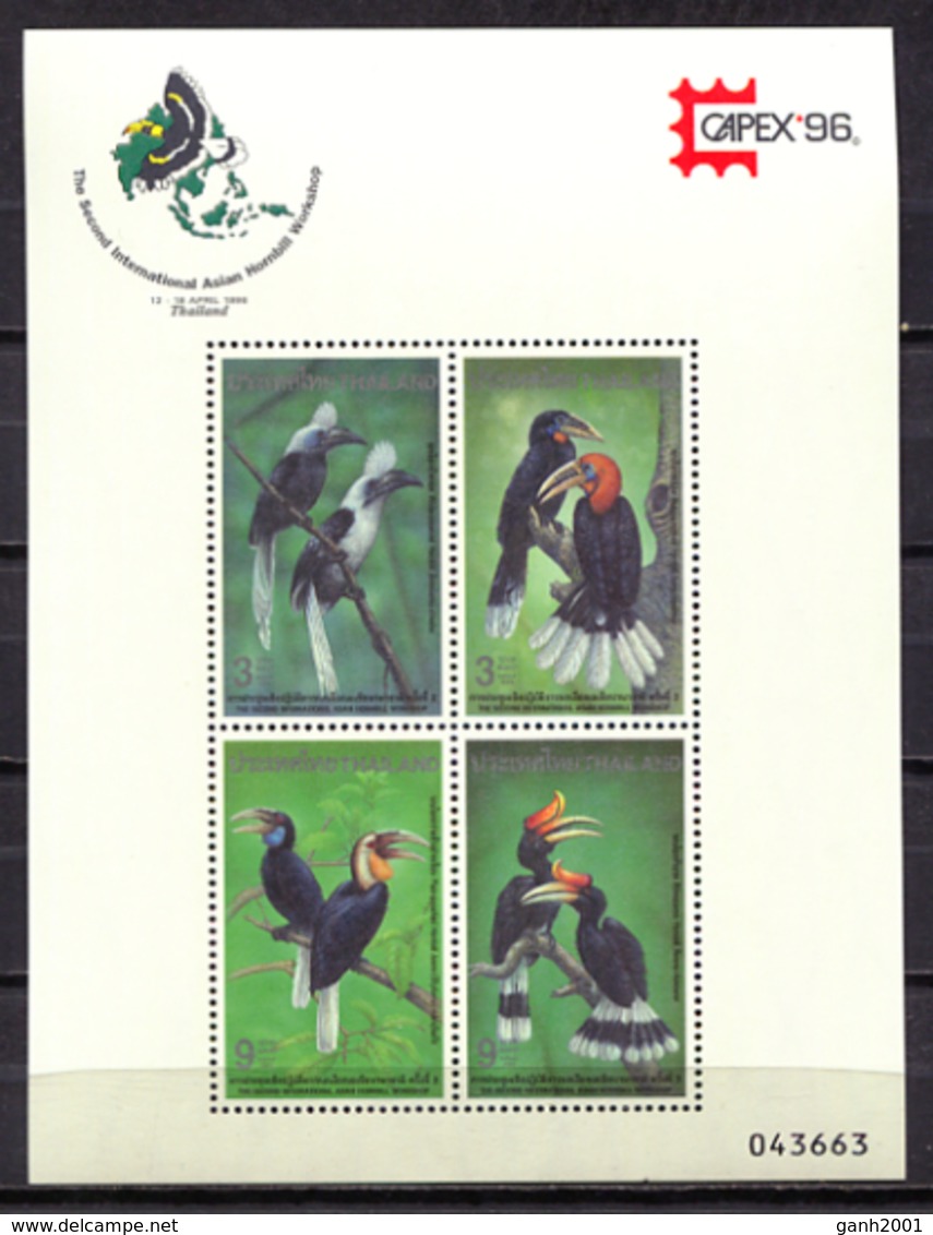 Thailand 1996 Tailandia / Birds MNH Capex'96 Vögel Aves Oiseaux Uccelli / C10737  31-15 - Otros & Sin Clasificación