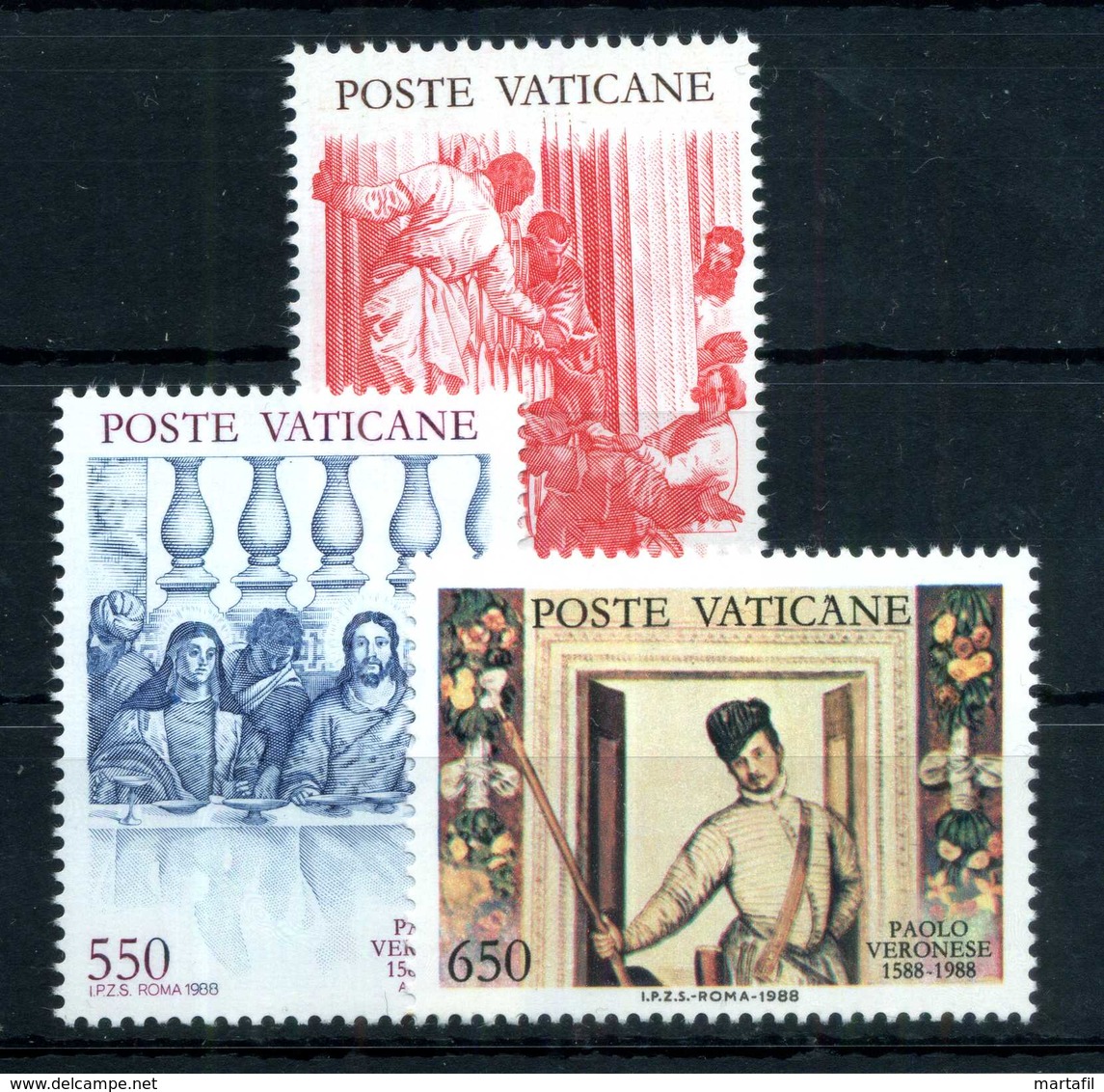 1988 VATICANO SET MNH ** - Neufs