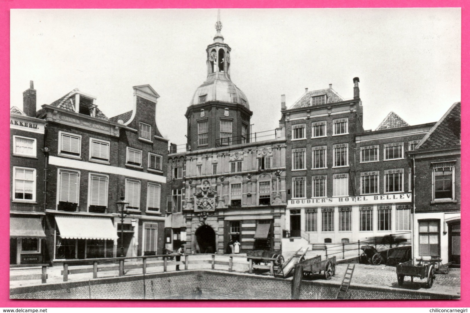 Dordrecht - Wijnstraat Boomstraat Omstreeks 1895 - BOUDIER'S HOTEL - Edit. KOOS VERSTEEG - Dordrecht