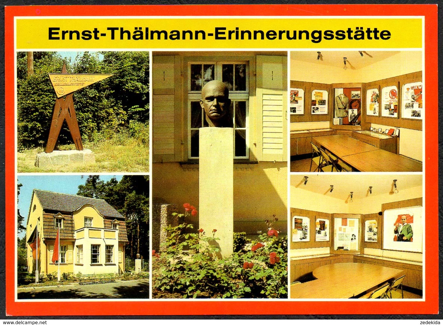 D2536 - TOP Wandlitz Ernst Thälmann Erinnerungsstätte Propaganda - Bild Und Heimat Reichenbach - Wandlitz