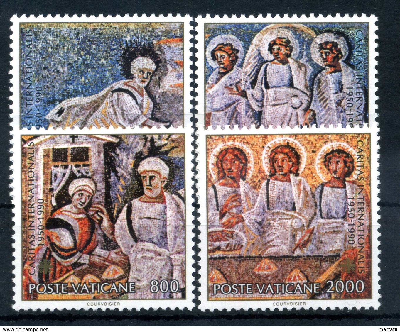 1990 VATICANO SET MNH ** - Neufs