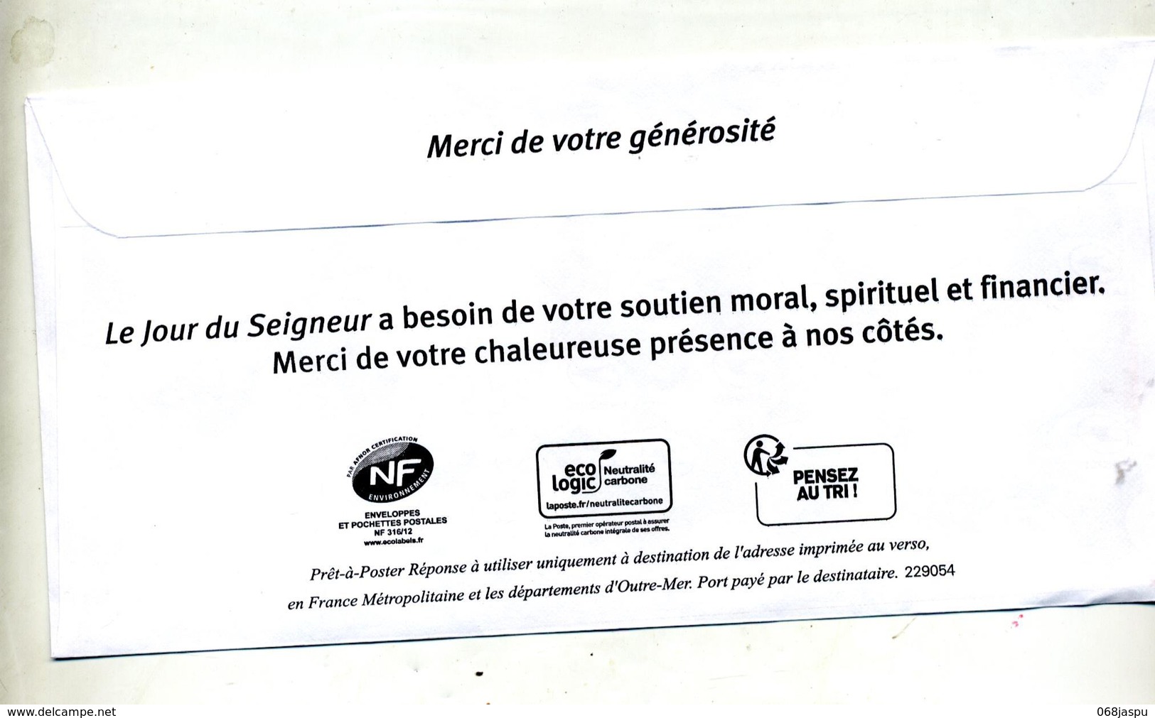 Pap Reponse Yseulyz Jour Du Seigneur - Prêts-à-poster:reply