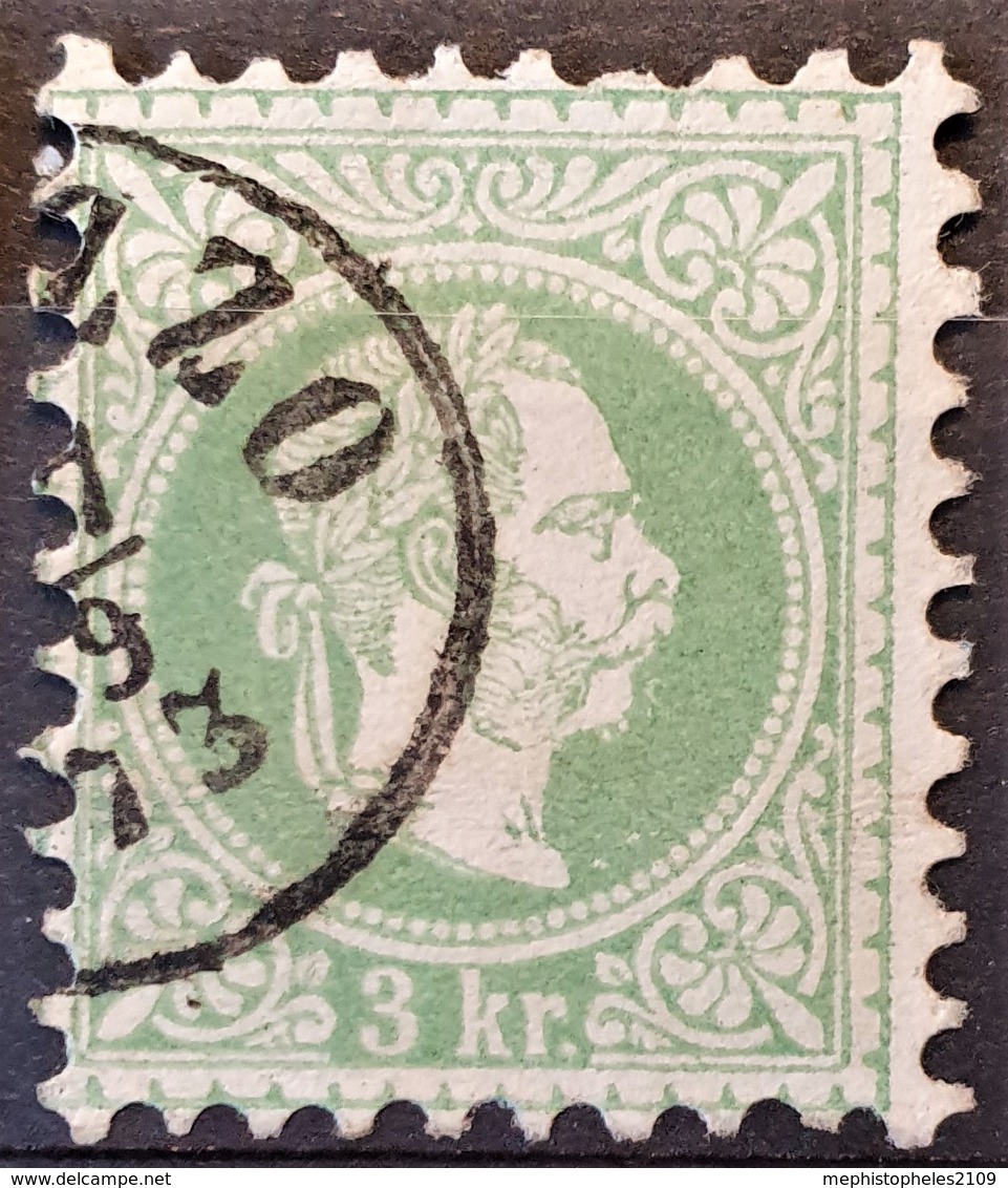 AUSTRIA 1867/74 - Canceled - ANK 36 I - 3kr - Usados