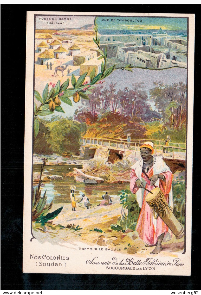 SOUDAN Nos Colonies  Pont Sur Le Baoule Ca 1905  Old Postcard - Sudan