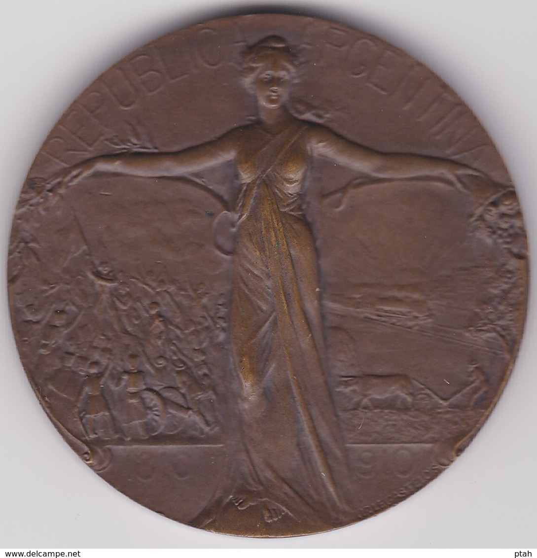 ARGENTINA, Buenos Aires, Medal 1910 - Autres & Non Classés