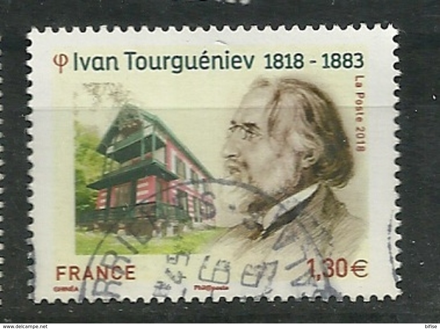 FRANCIA 2018 - Ivan Tourguéniev - Cachet Rond - Used Stamps