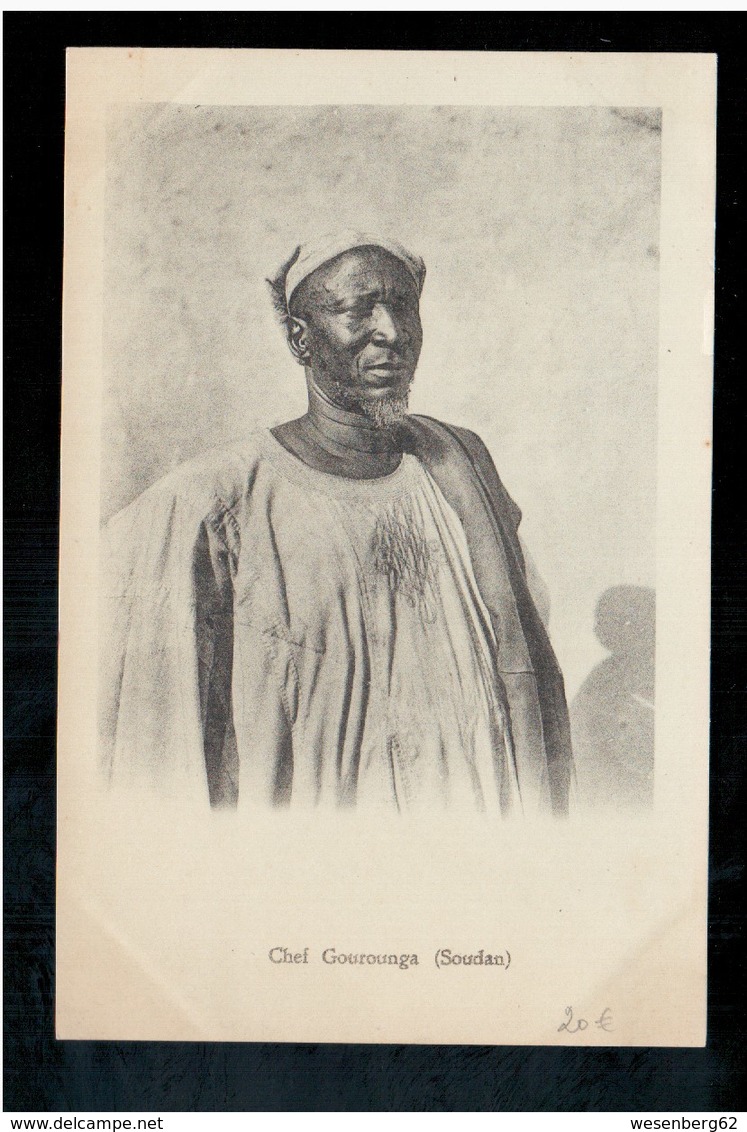 MALI SOUDAN Chef Gourounga (Soudan) Ca 1905 Old Postcard - Mali