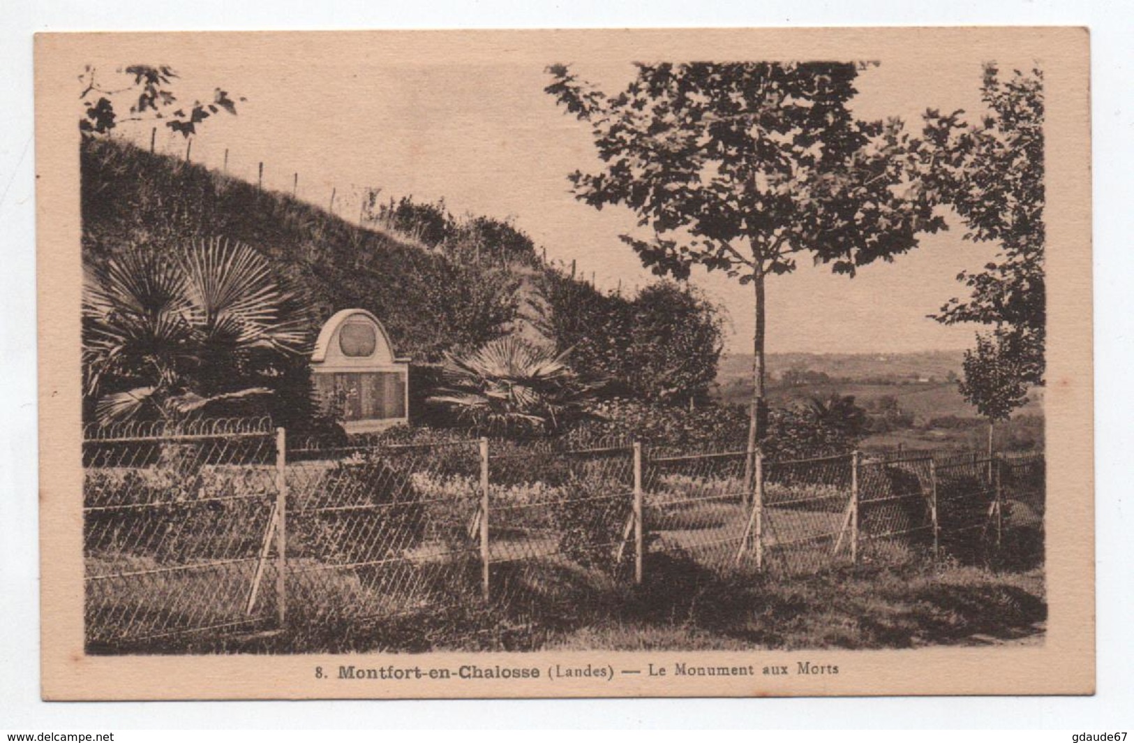 MONTFORT EN CHALOSSE (40) - LE MONUMENT AUX MORTS - Montfort En Chalosse