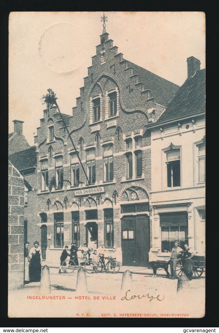 INGELMUNSTER  HOTEL DE VILLE - Ingelmunster