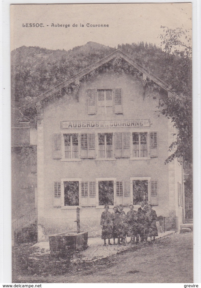 Lessoc, Auberge De La Couronne - Lessoc