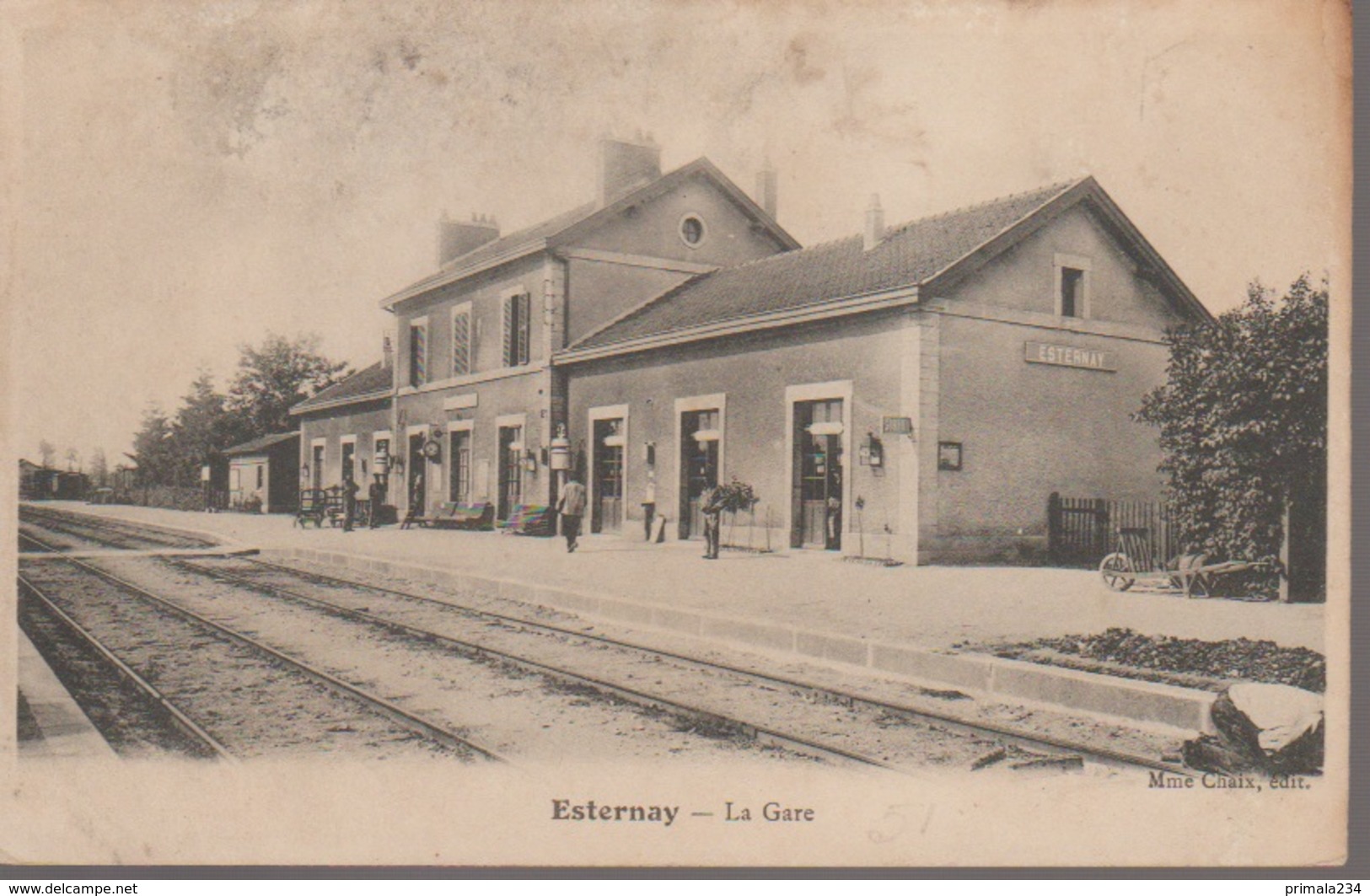 ESTERNAY - LA GARE - Esternay