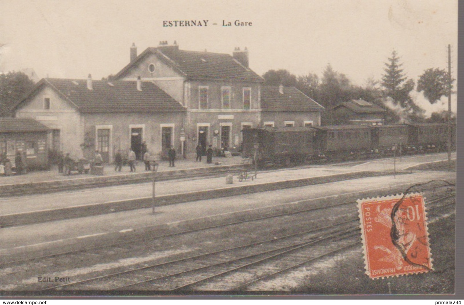 ESTERNAY - LA GARE - Esternay