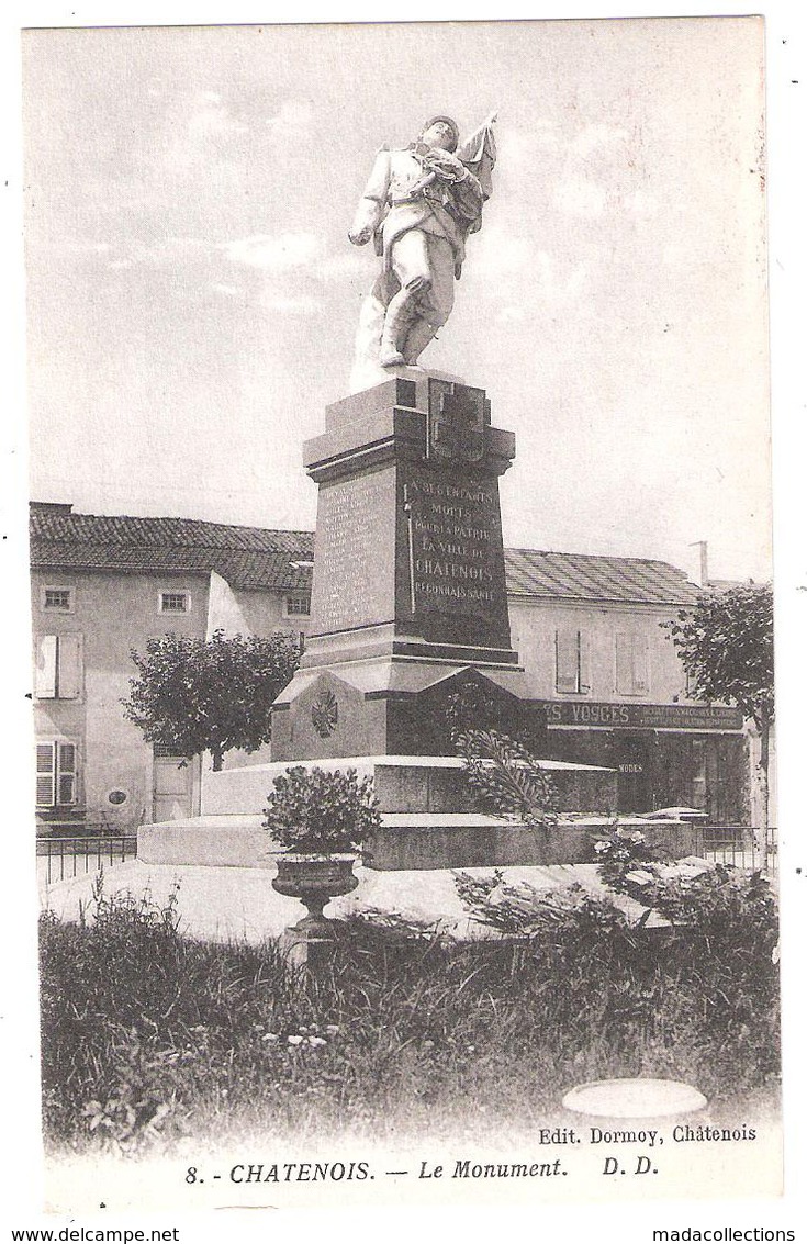 Chatenois (88 - Vosges) Le Monument - Chatenois