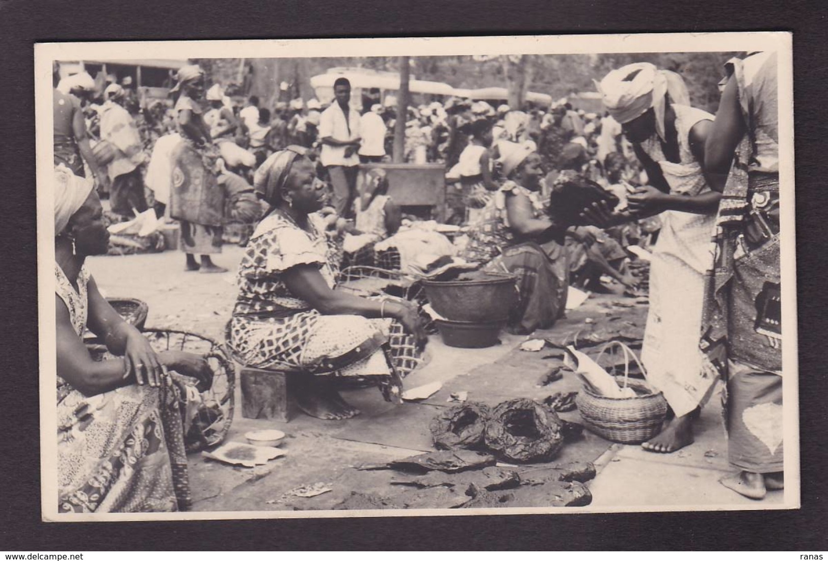 CPA Sénégal Afrique Noire Carte Photo RPPC Non Circulé Marché Market - Senegal