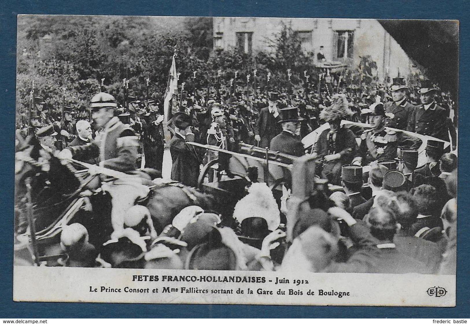 PARIS  -  Fêtes Franco Hollandaises - Juin 1912 - Non Classés