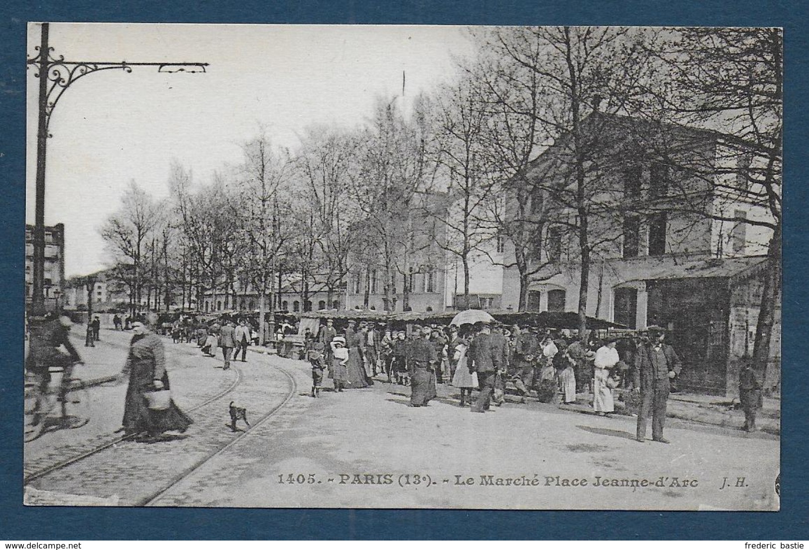 PARIS 13e  -  Le Marché Place Jeanne D' Arc - Arrondissement: 13