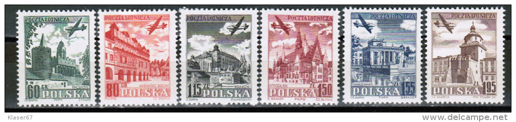 PL 1954 MI 855-60 - Unused Stamps