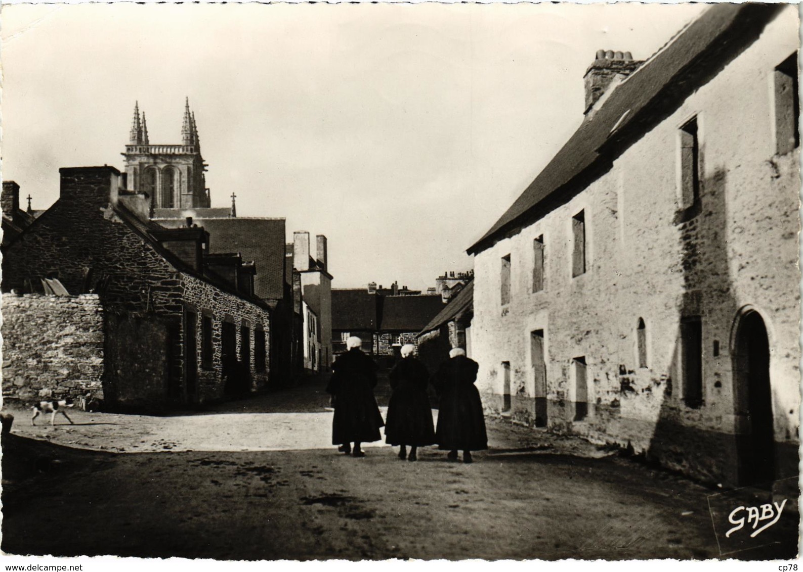 CARHAIX "Ker Ahès" - La Route Du Petit Carhaix - Rare - Carte écrite Au Verso Le 27 Septembre 1956 - Carhaix-Plouguer