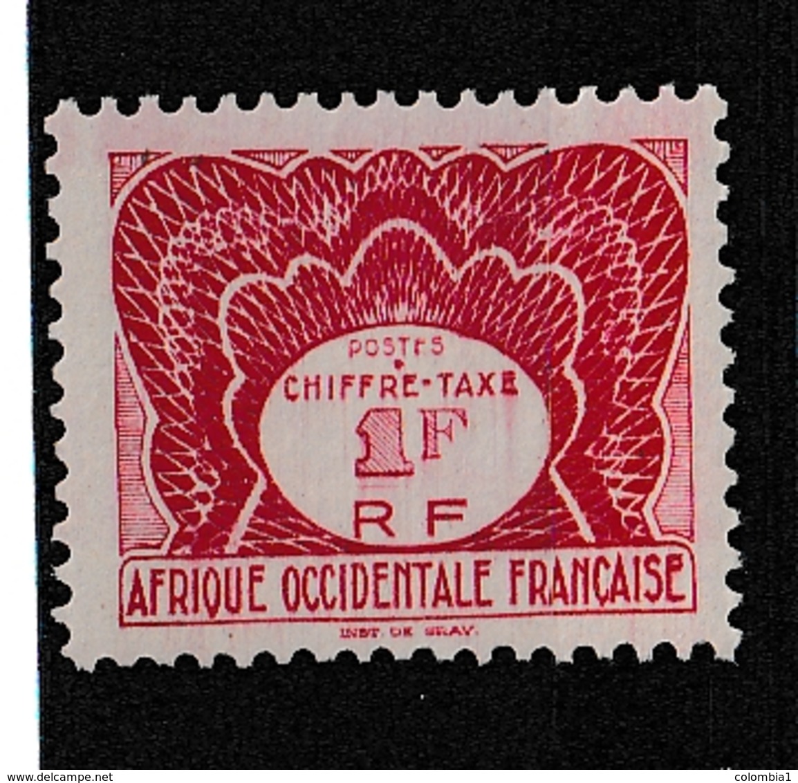 AOF YT TAXE 4 Neuf ** - Unused Stamps