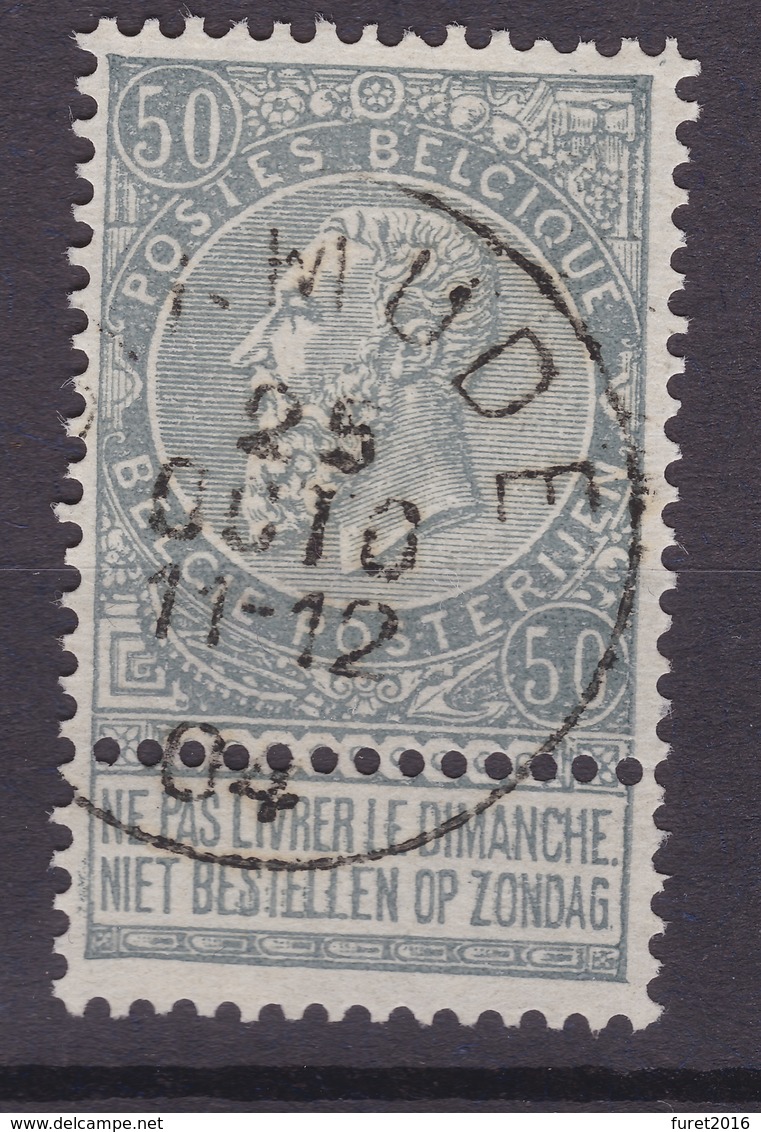 N° 63 Dixmude Obliteration Faible - 1893-1900 Fine Barbe