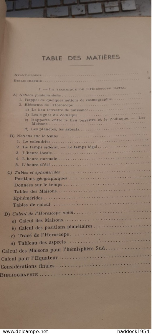 Ce Que Disent Les Astres VERDIER Stock 1940 - Astronomia