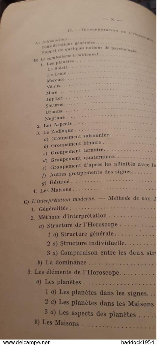 Ce Que Disent Les Astres VERDIER Stock 1940 - Astronomia