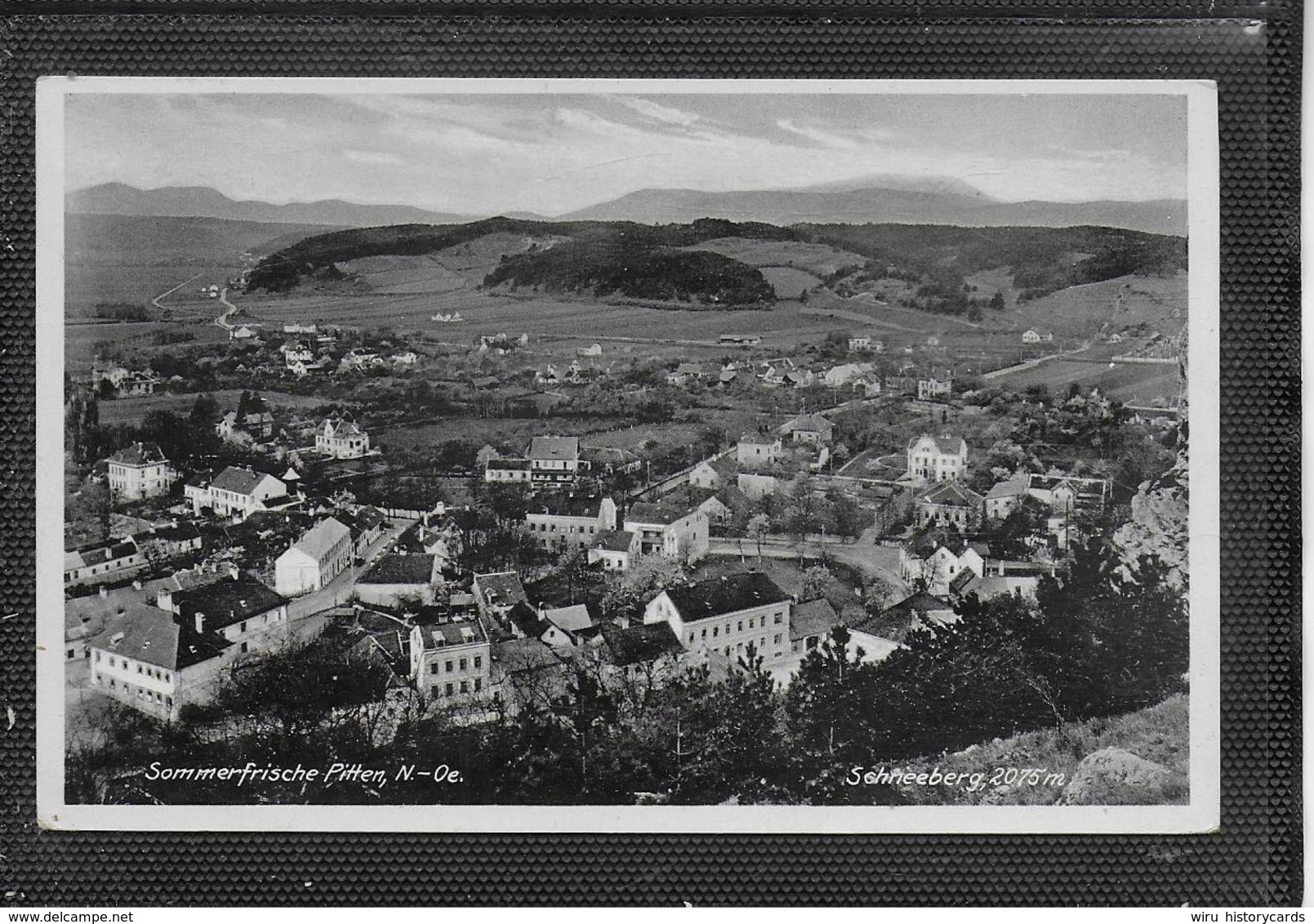 AK 0402  Pitten Gegen Schneeberg - Verlag Ledermann Um 1934 - Neunkirchen