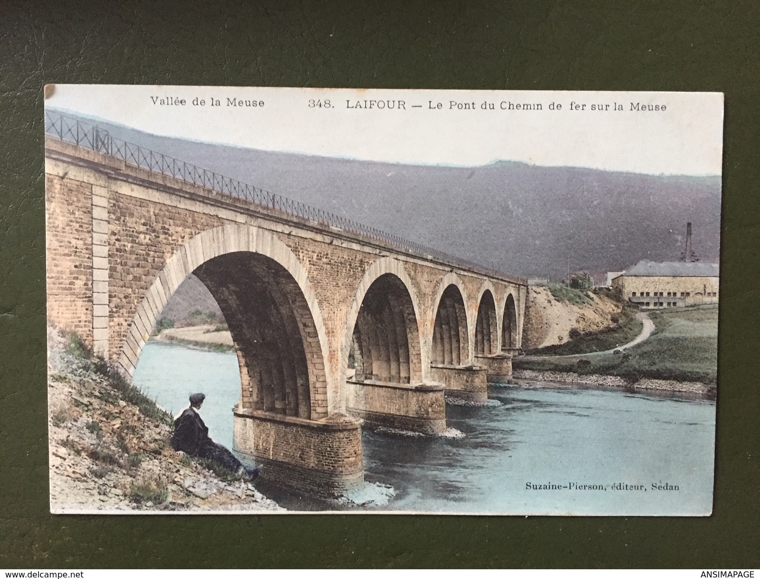 Vallée De La Meuse- LAIFOUR-Le Pont Du Chemin De Fer Sur La Meuse - Otros & Sin Clasificación
