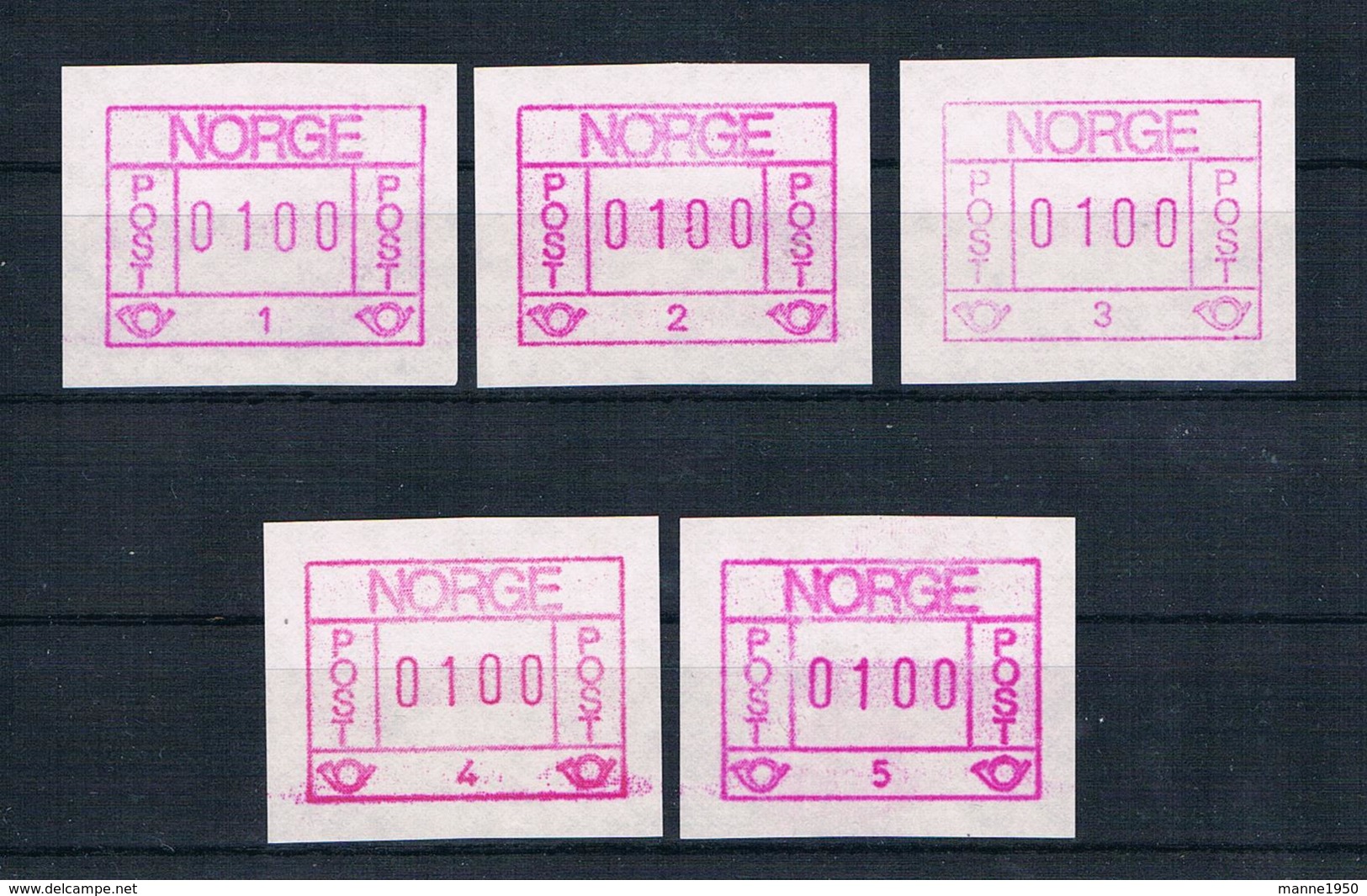 Norwegen 1978 Automatenmarken Mi.Nr. 1 ** - Automatenmarken [ATM]