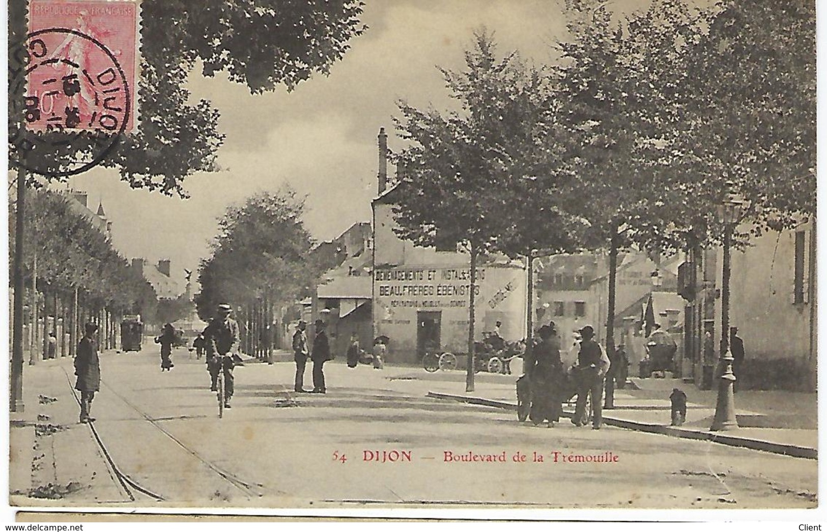 FRANCE - DIJON - Boulevard De La Trémouille - 1905 - Dijon