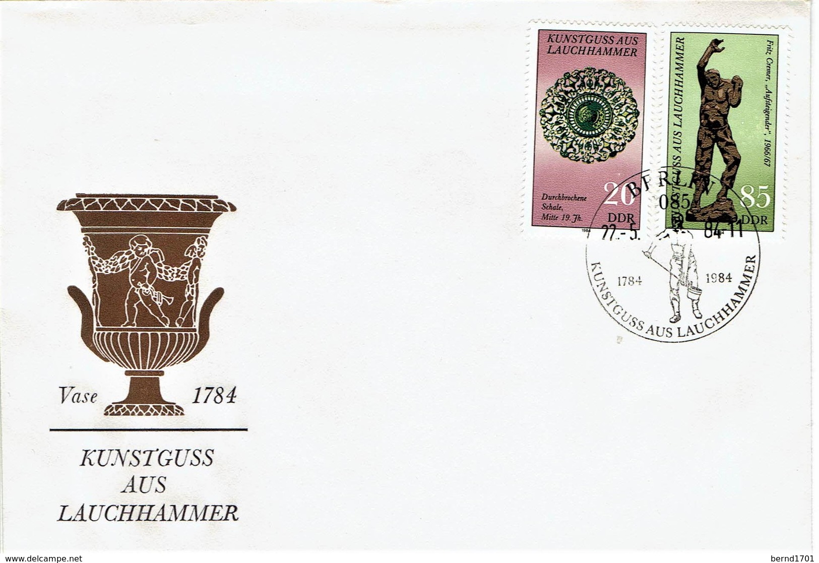 DDR / GDR - Mi-Nr 2874/2875 FDC (T795)- - 1981-1990