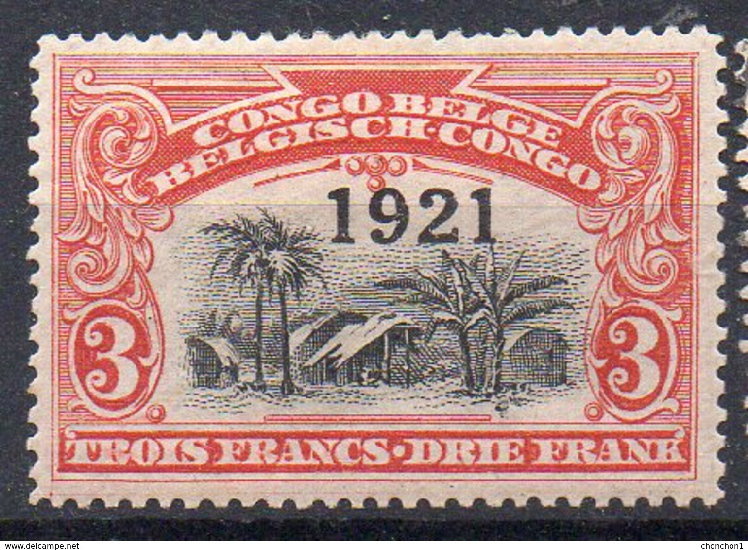 CONGO - COB 92 - X - Cote 12.50  - KV2 - Unused Stamps