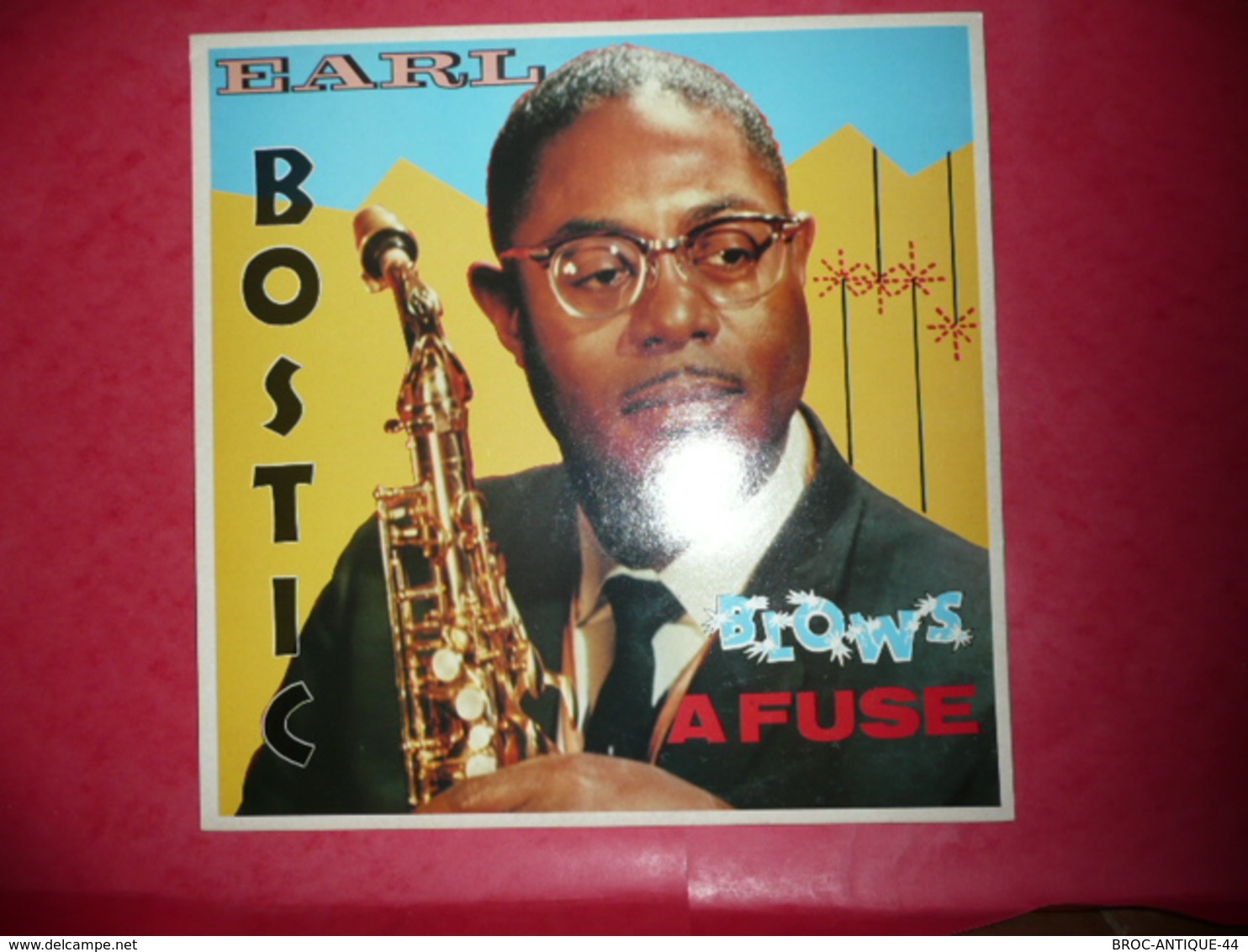 LP33 N°918 - EARL BOSTIC - BLOWS A FUSE - COMPILATION 16 TITRES JAZZ BLUES - Jazz