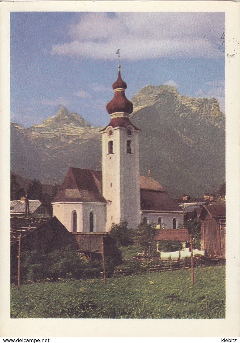 SBG-Lofer - Kirche Gegen Steinberge Gelaufen 1950 - Lofer