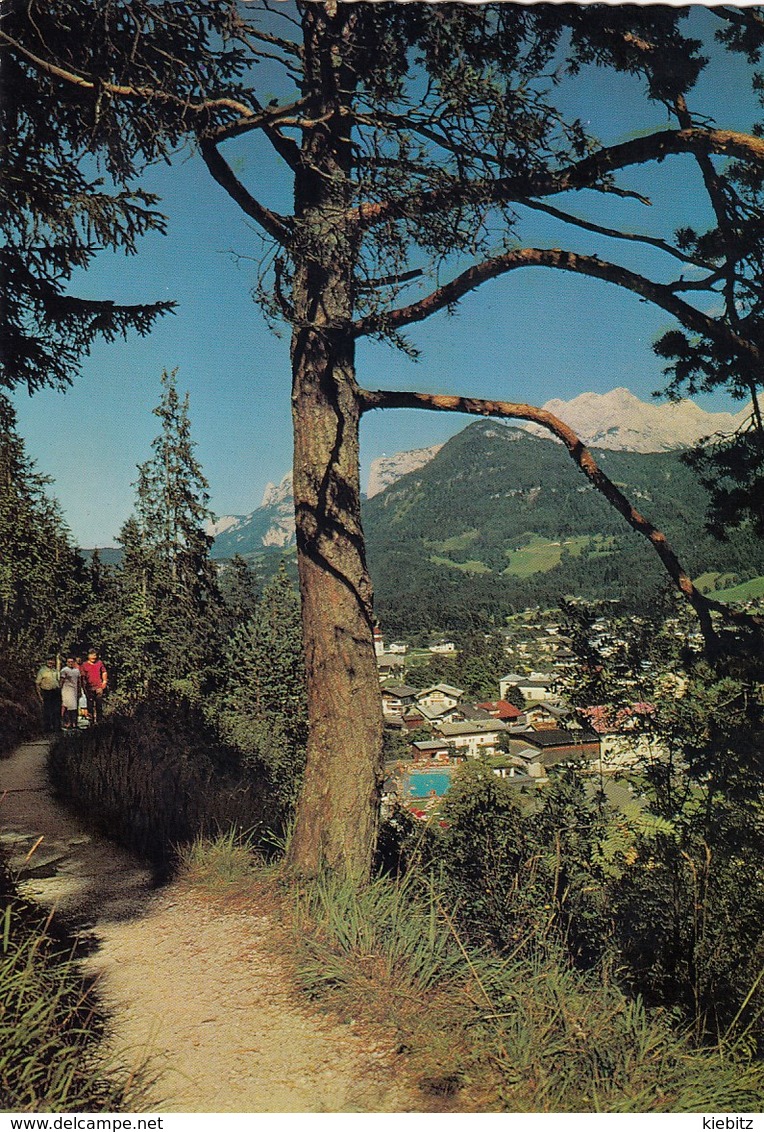 SBG-Lofer - Ortsansicht Vom Konradsweg  Gelaufen 1972 - Lofer