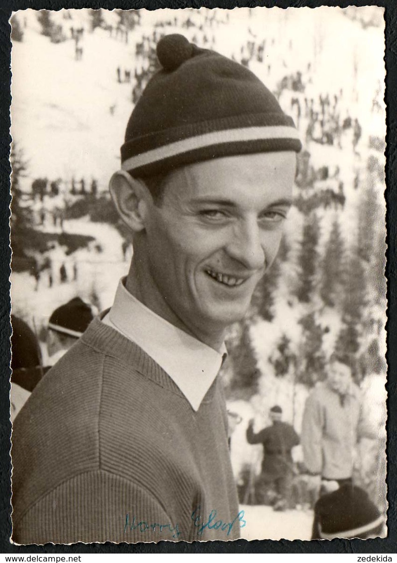 C9051 - Harry Glaß Skisprung Legende Foto Kaden Oberwiesenthal - Sonstige & Ohne Zuordnung
