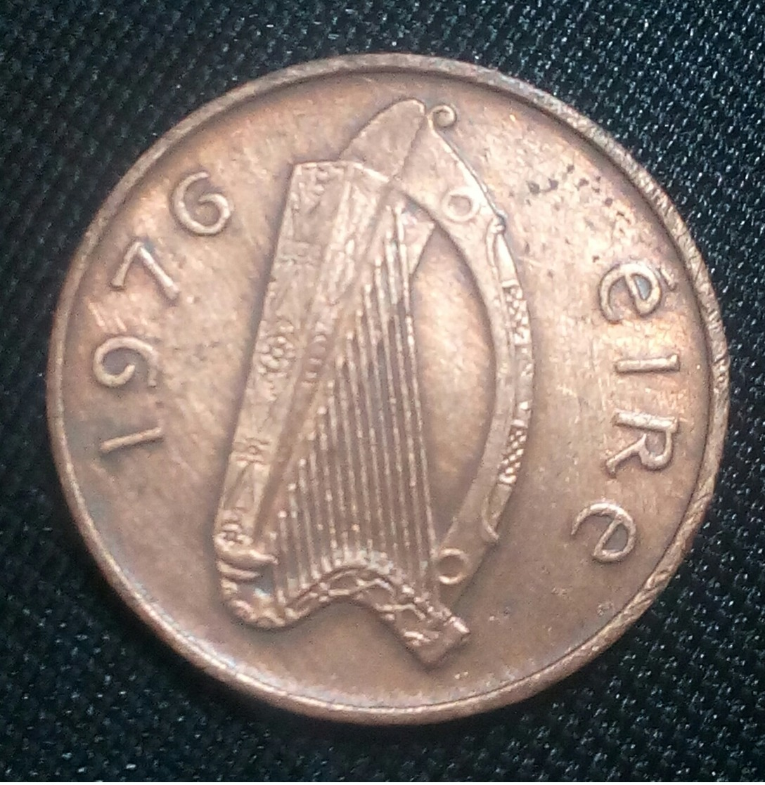 IRELAND REPUBLIC, Penny, 1976, KM:20 ، Agouz - Ireland