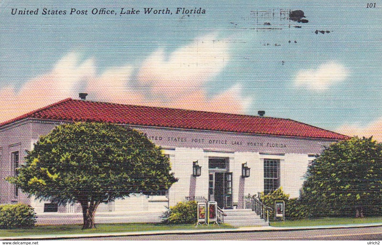 PC Lake Worth - Florida - Unites States Post Office - 1961  (46531) - Palm Beach