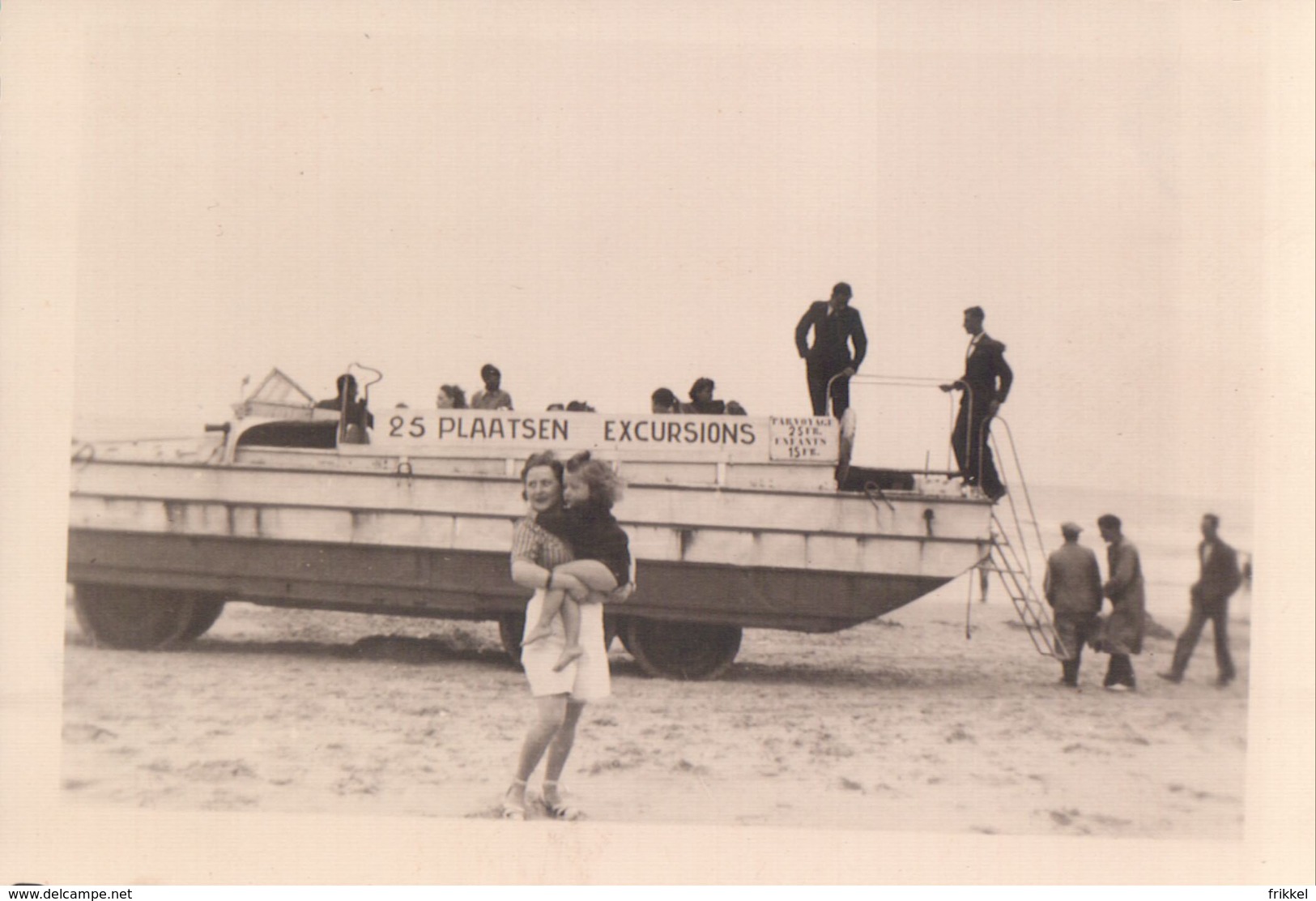 Photo Foto (6 X 9 Cm) Blankenberge ? Nieuwpoort ? De Panne ? Koksijde ? Knokke ? Oostende ? Westende ? De Haan ? - Blankenberge