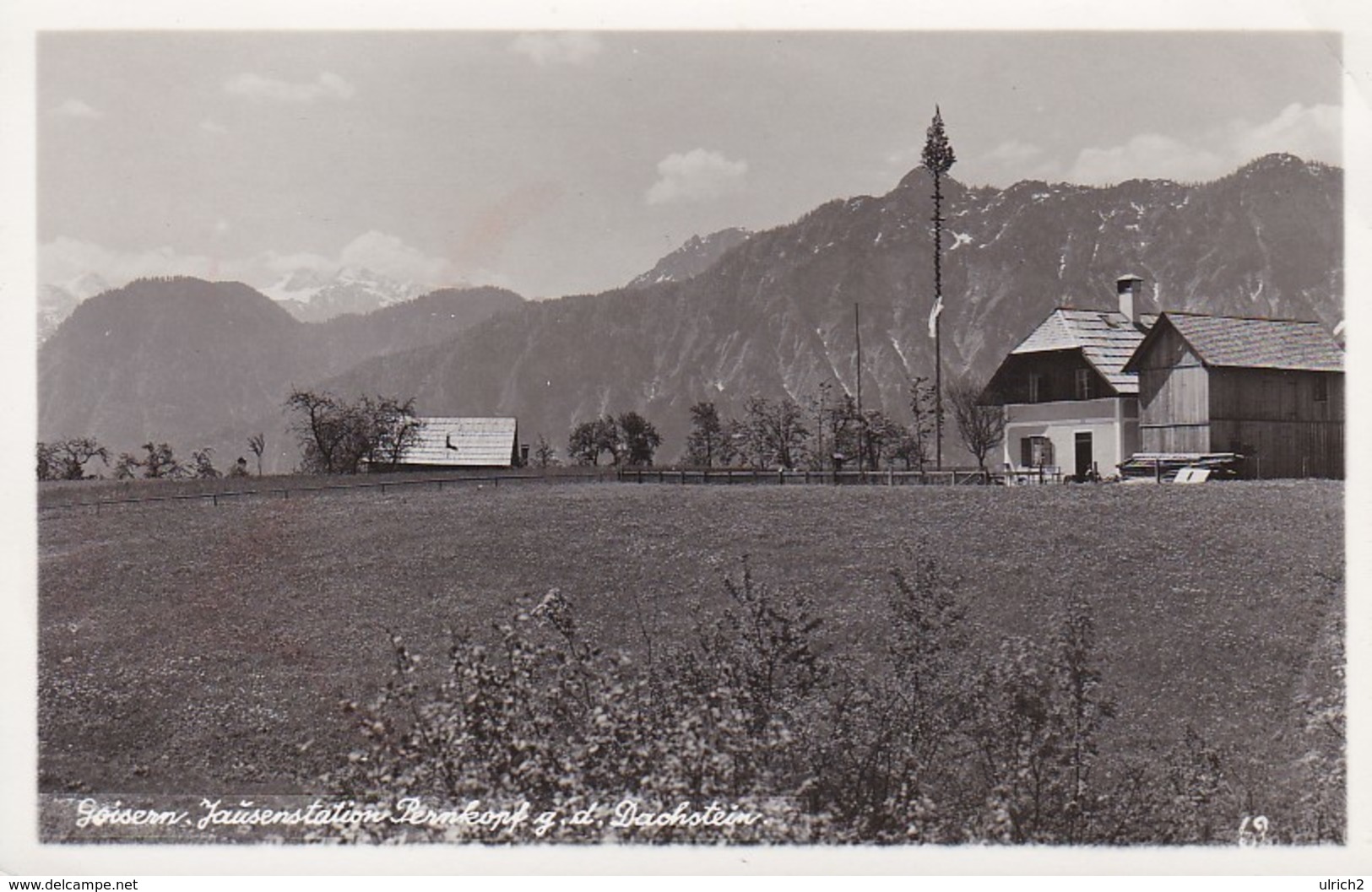 AK Goisern - Jausenstation Pernkopf G.d. Dachstein - 1952 (46533) - Bad Goisern