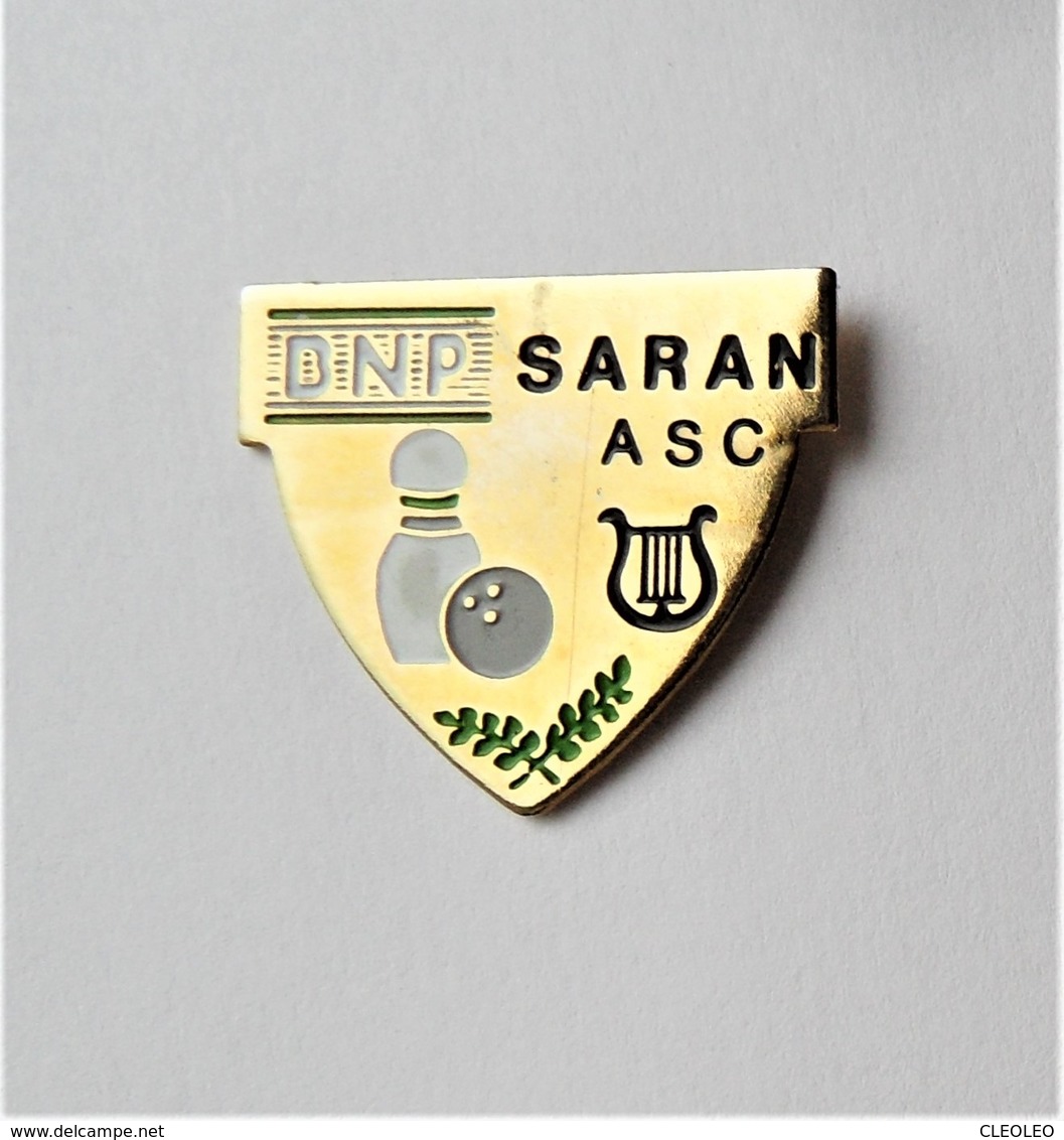 Pin's Blason BNP Saran ASC Bowling - R016 - Bowling