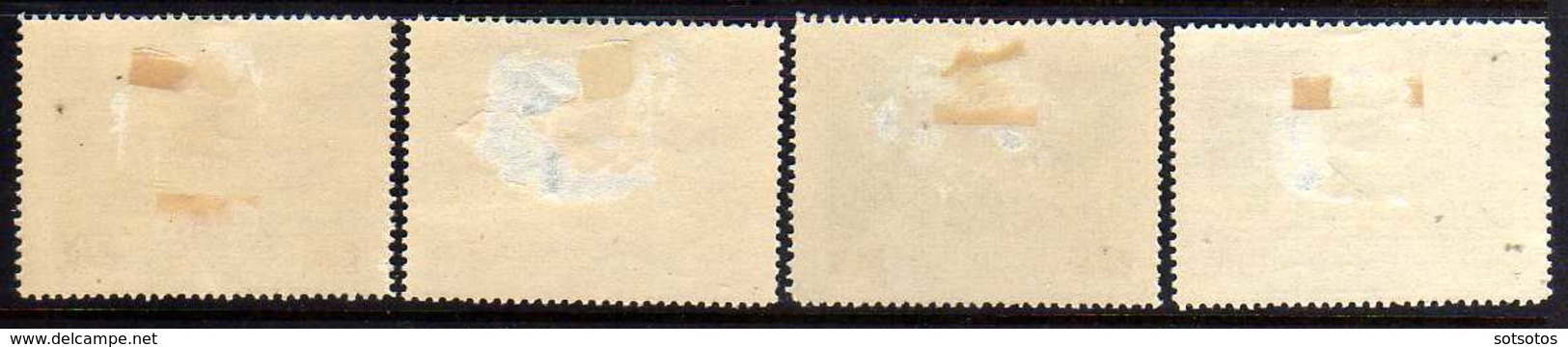 GREECE 1926, Patagonia Air Set MH Of 4 Values (Michel #300/3 - 130€ As Never Hinged) Very Nice And Fresh - Unused Stamps