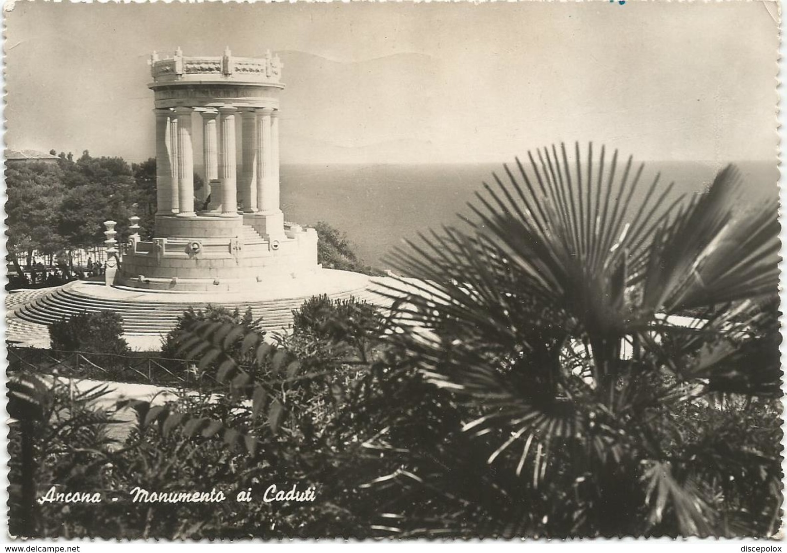 Y5048 Ancona - Monumento Ai Caduti - Passetto / Viaggiata 1954 - Ancona