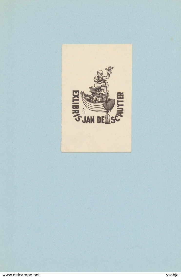 Ex Libris Jan De Schuyter - Jef Leysen - Ex-libris