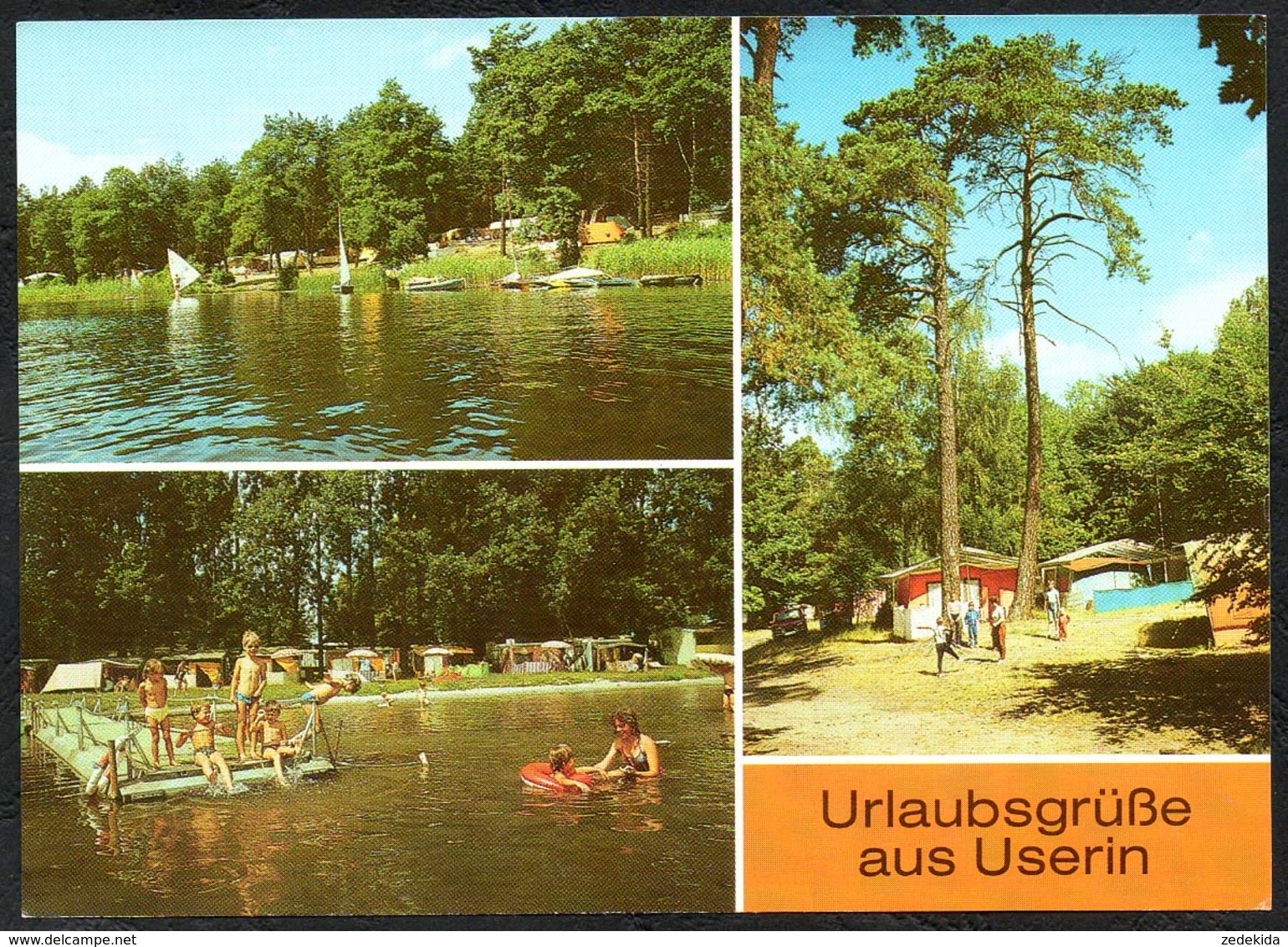 D2541 - TOP Userin Campingplatz C 60 C 61 C 58  - Bild Und Heimat Reichenbach - Neustrelitz
