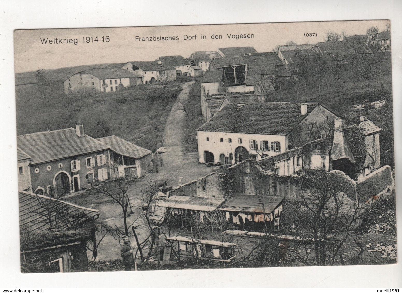 +2280, Feldpost, Vogesen - Oorlog 1914-18